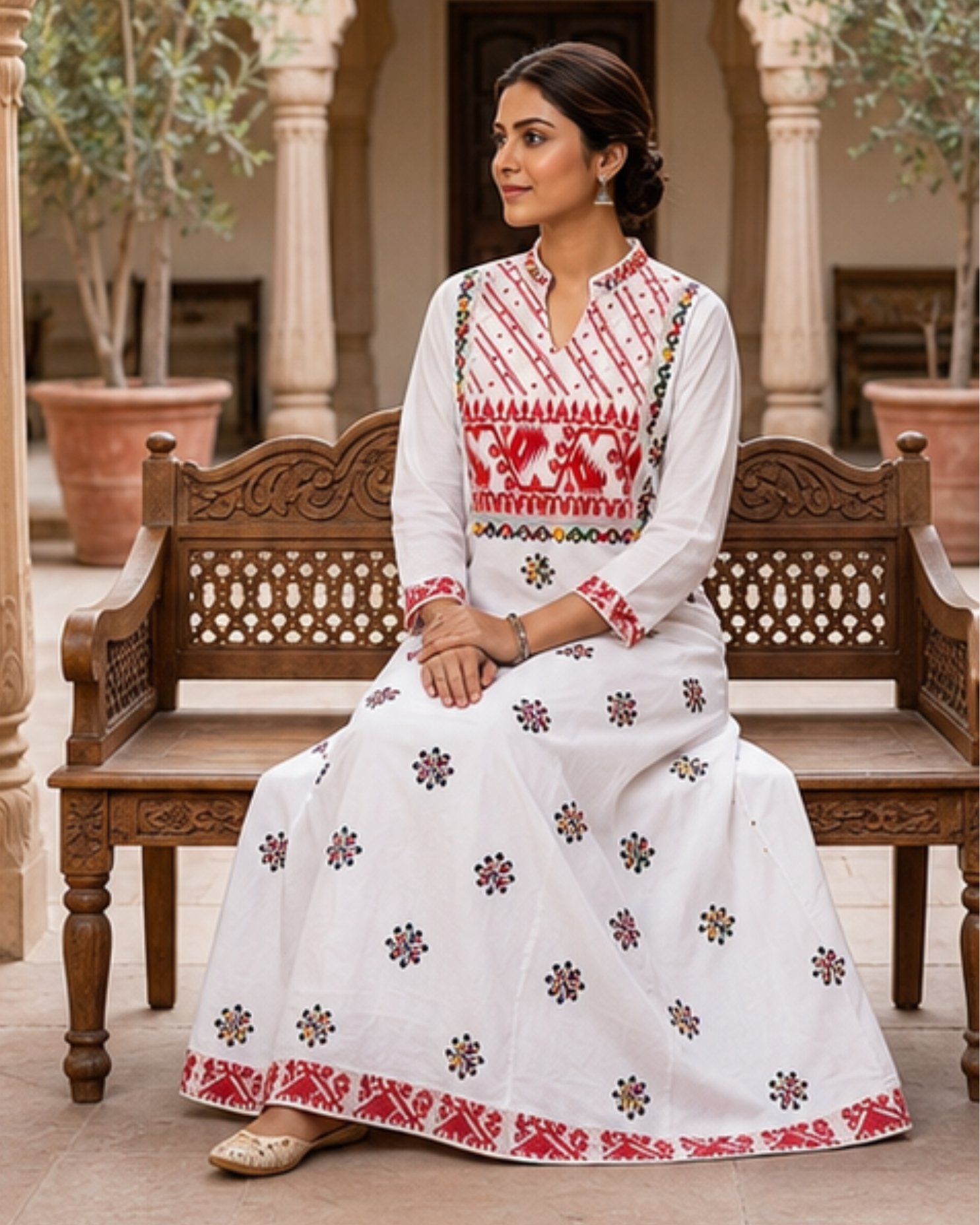 Ivory Grace Kurti - Image 4