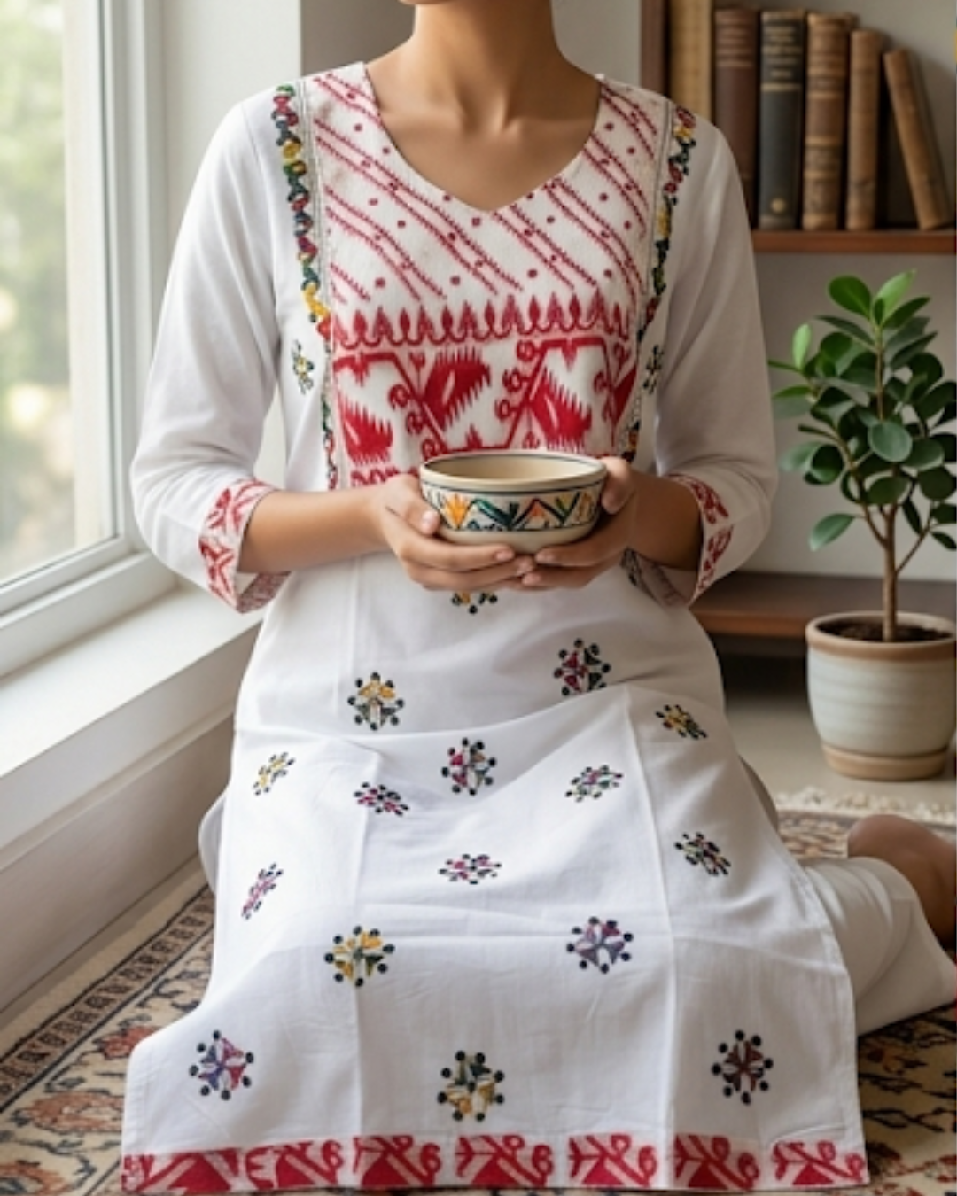 Ivory Grace Kurti - Image 3