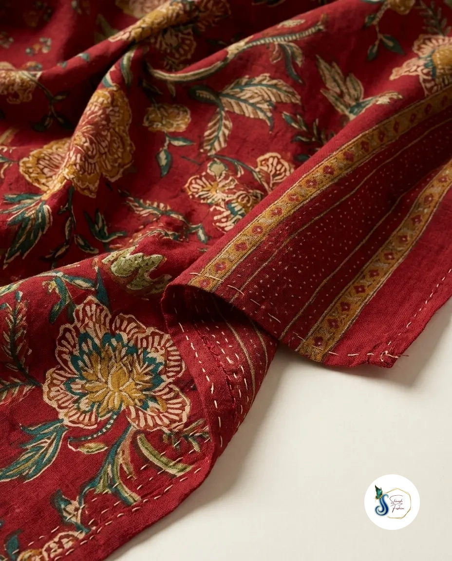 Cotton Anarkali Suit – Sizes 38 to 44 - Image 2